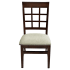Extra High Premium Window Back Wood Chair