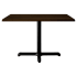 Resin Table Top in Dark Oak Finish
