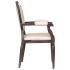 Amadeus Padded Aluminum Arm Chair