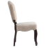 Lucy Button Tufted Back Aluminum Dining Chair