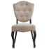 Lucy Button Tufted Back Aluminum Dining Chair