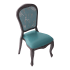 Cecile Lounge Style Upholstered Aluminum Chair