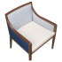 Selwyn Aluminum Arm Chair