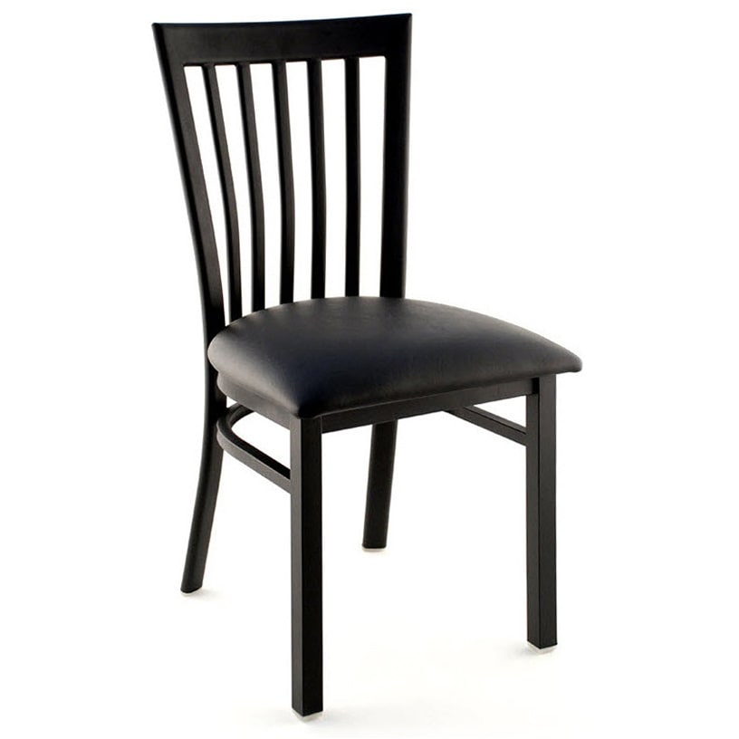 RESTAURANT METAL DINING CHAIRS CHERRY WOOD SEAT LIFETIME FRAME WARRANTY 