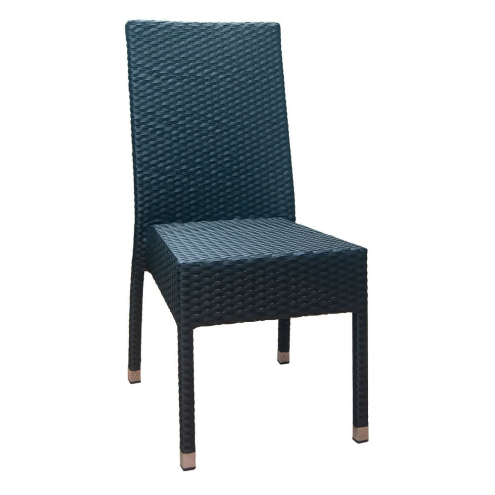 Woven best sale patio chairs