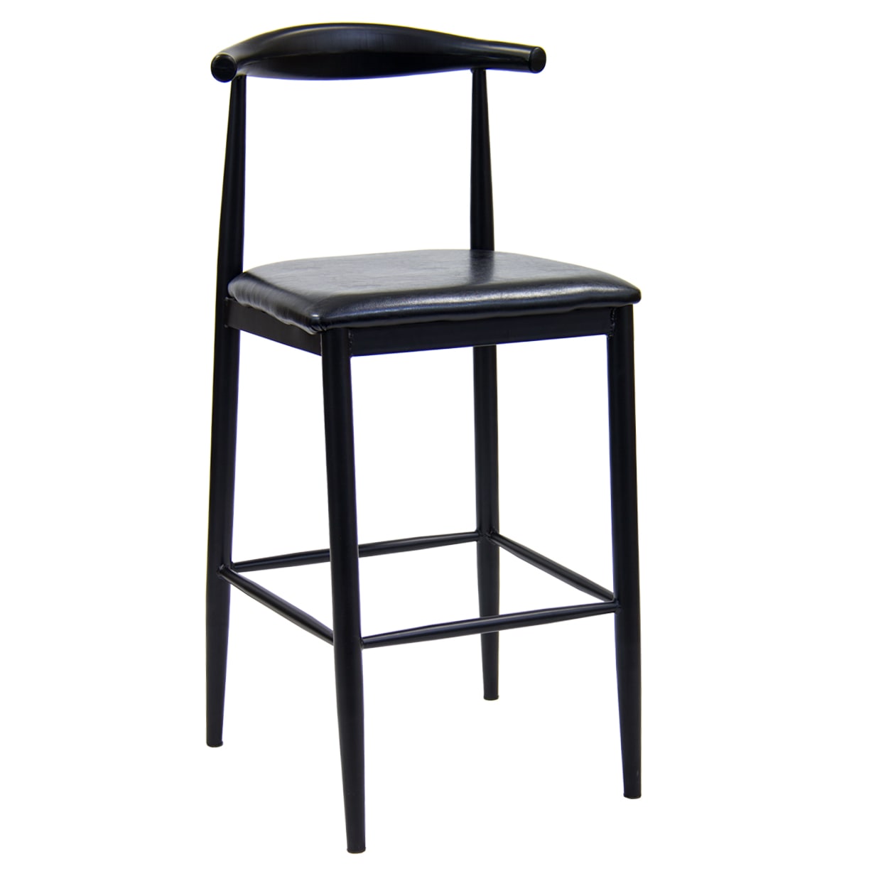 Black stools with new arrivals back