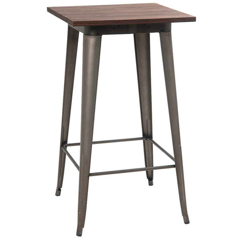 Metal bar height table new arrivals
