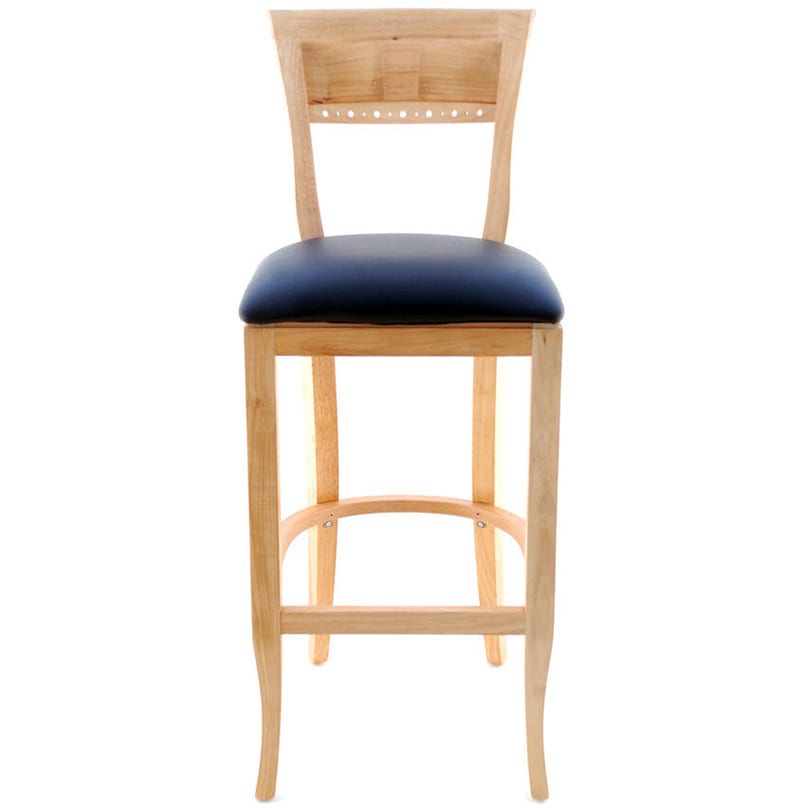Premium Us Made Beidermeir Wood Bar Stool